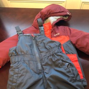 Snowsuit 2-Piece (Jacket and Snow Bib) Size 4/5